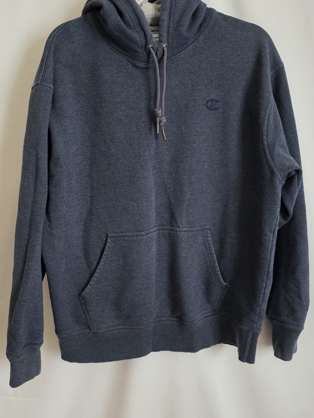 Champion Men's Dark Navy Pullover Hoodie